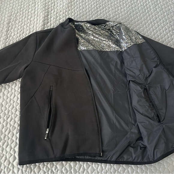 Boss Men's Charcoal Bomber Jacket - Picture 8 of 11